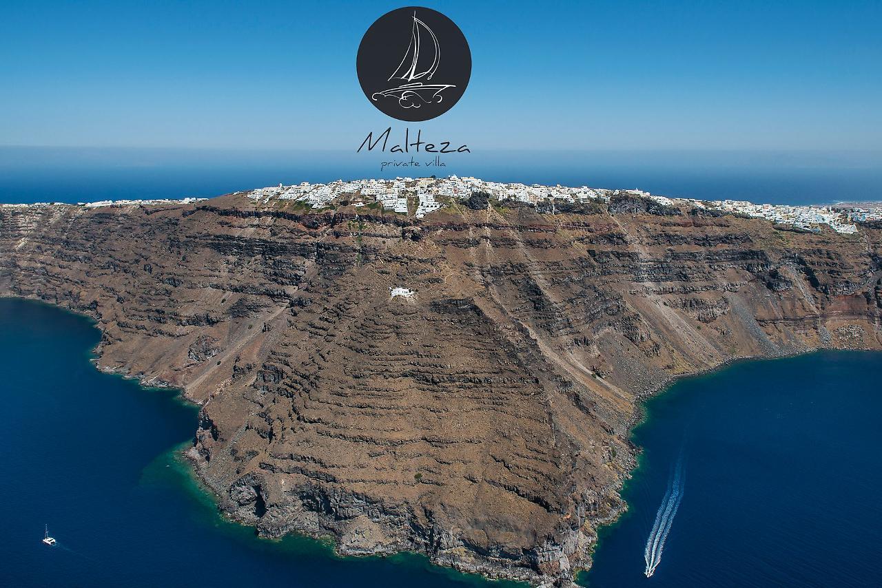 Malteza Private Villa Imerovigli  Esterno foto